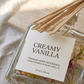 Handmade Botanical Reed Diffuser 12 OZ - Premium Aromatherapy Decor