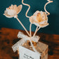 Customizable Black and Gold Non-Toxic Reed Diffuser