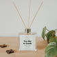 Customizable Black and Gold Non-Toxic Reed Diffuser