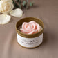 Rose Flower Candle in a Jar