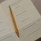 24k Gold Engraved Create Pen
