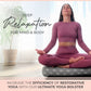 Organic Cotton Yoga Bolster Set with Carry Bag