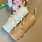Floral Pillar Candle