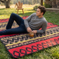 Crimson Ultra-soft Mexican Blanket