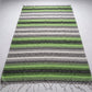 Bright Green Mexican Falsa Blanket